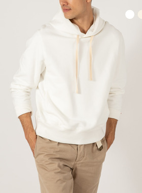 国棉壹厂合体版连帽抓绒卫衣男女款秋冬美式休闲纯棉套头衫