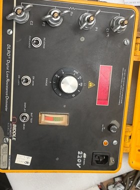 美国Biddle DLRO数字低电阻欧姆表,型号247001议价产品