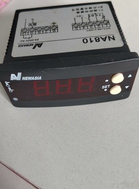 新亚洲NEWASIA温度控制器NA810,原装,成色如图议价产品