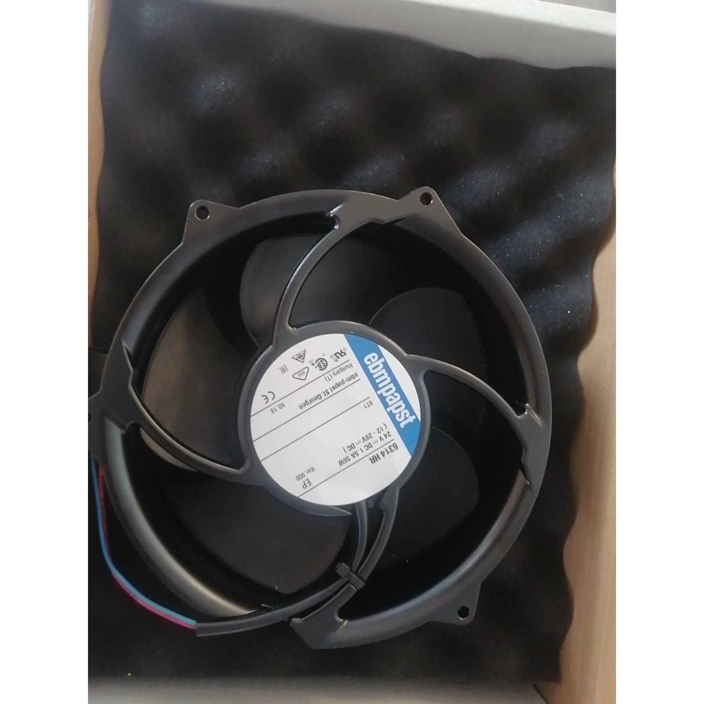 德国EBMPAPST 6314HR 变频器风扇,24V电压,议价产品