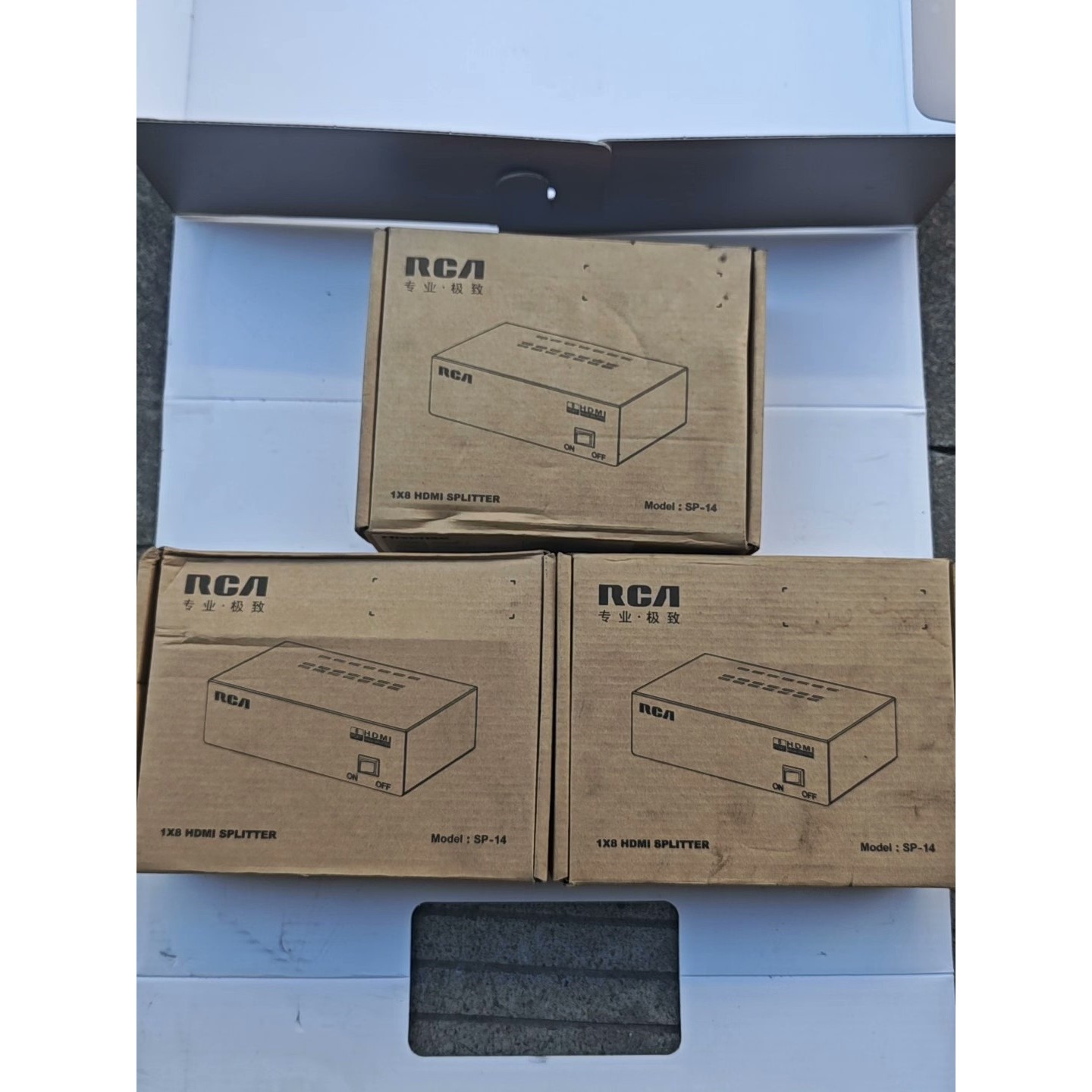 全新RCA SP14 1×8 4K HDMI高清接口,分配器议价产品