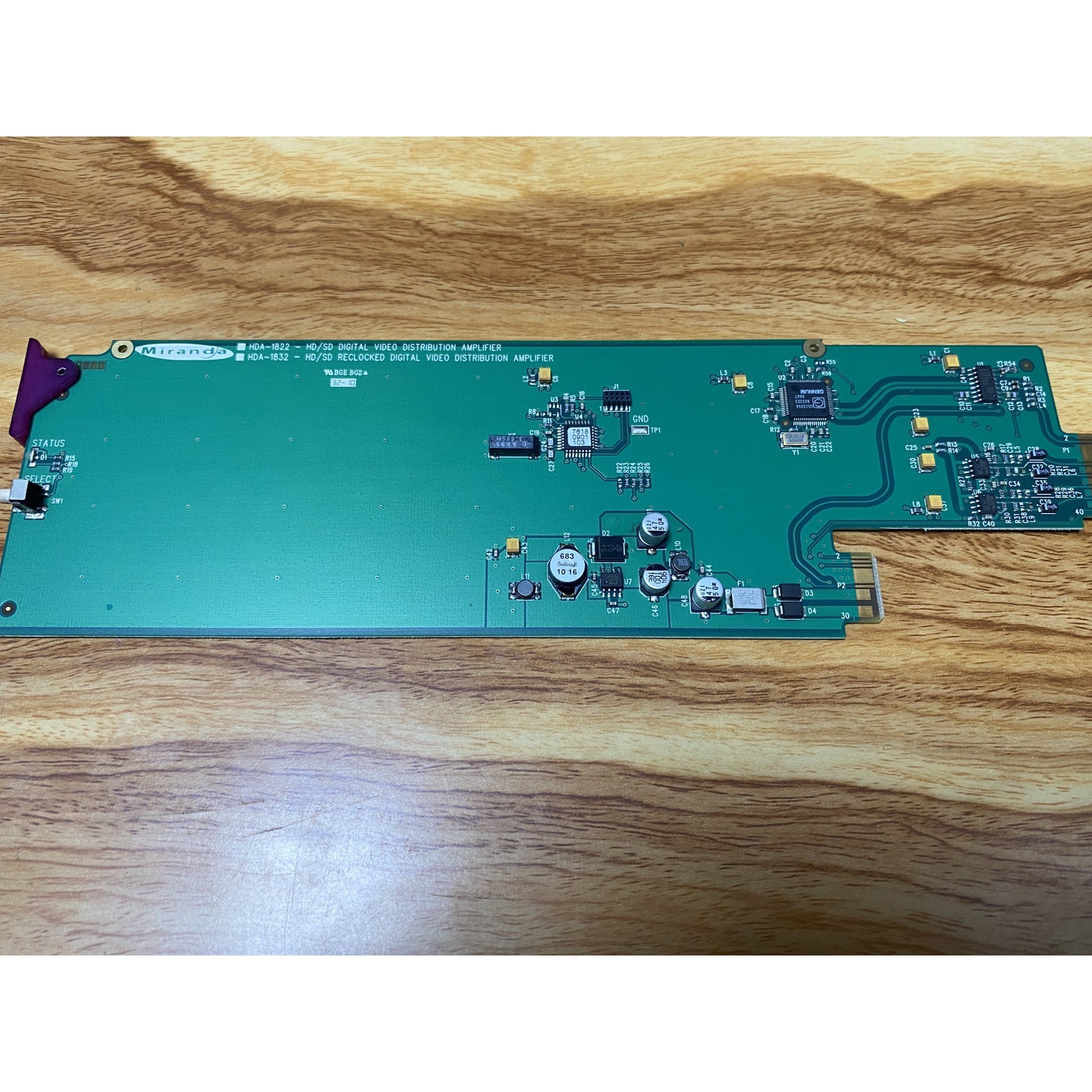 Mira HDA-1822数字视频分配放大器板,型号H议价产品