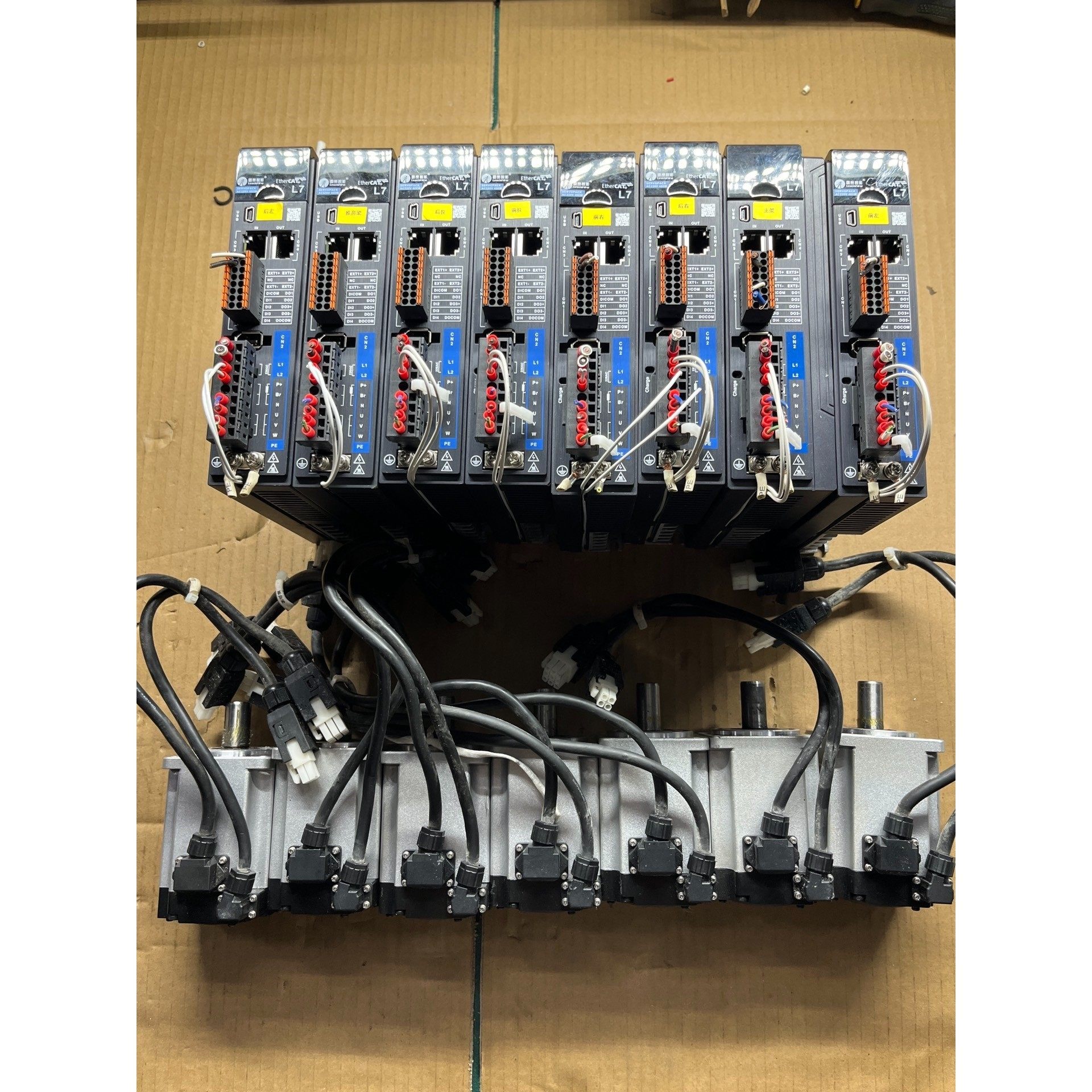 雷赛L7总线伺服驱动器L7EC-400C,配套电机ACM1S议价产品