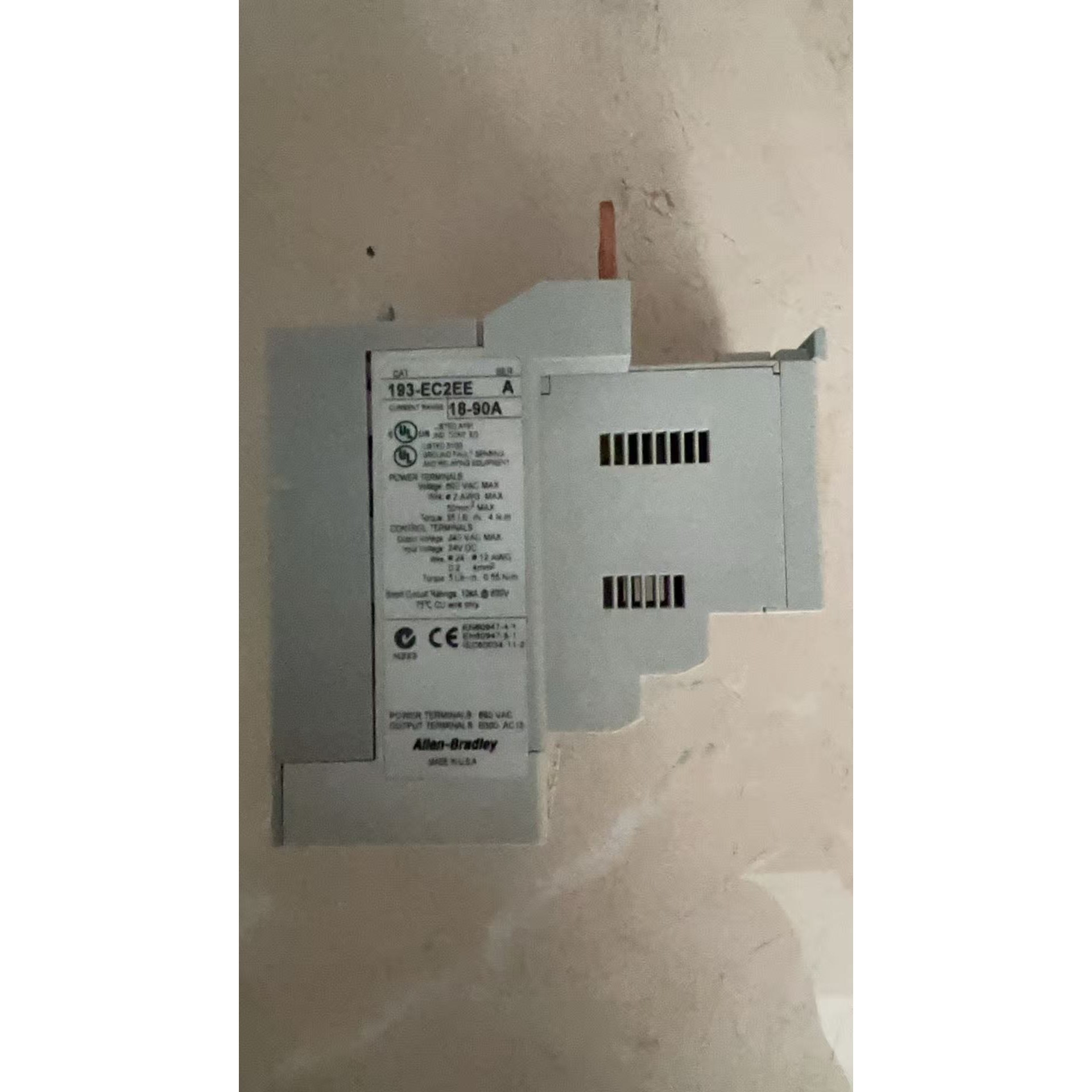 AB 193-EC2EE A 过载继电器议价产品