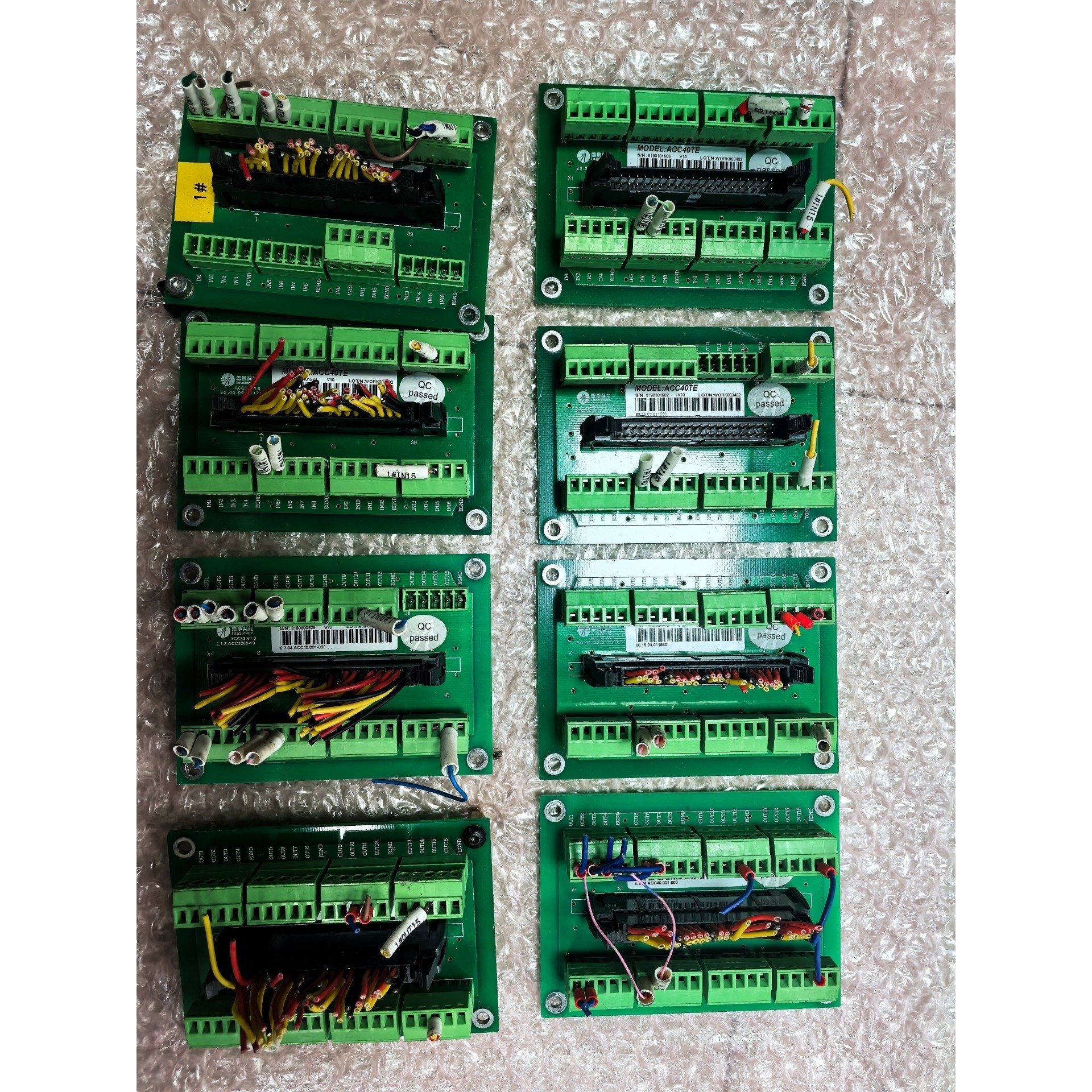 雷赛IO扩展模块ACC40TE,实物拍摄.原装,带接线端议价产品