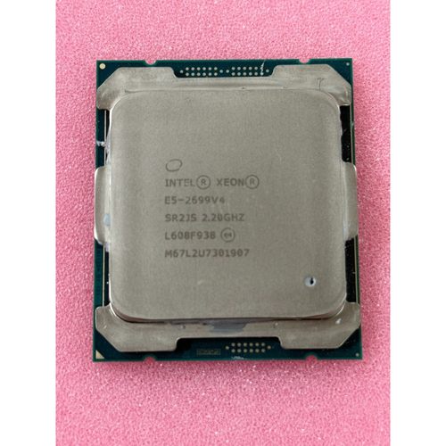 英特尔至强E5-2699V4 CPU,2.20GHz主频,8议价产品