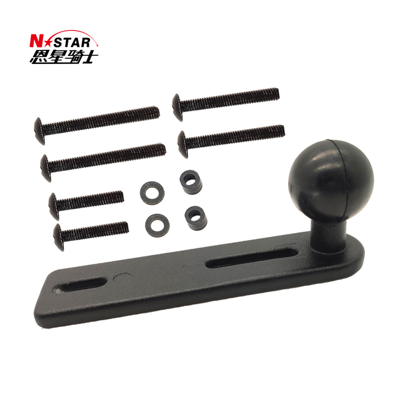 Nstar摩托车泵盖球头配件大踏板金翼跑车TMAX 分体车把使用固定