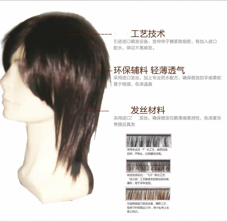 Perruque OTHER   Long cheveux raides - Ref 2609133 Image 3