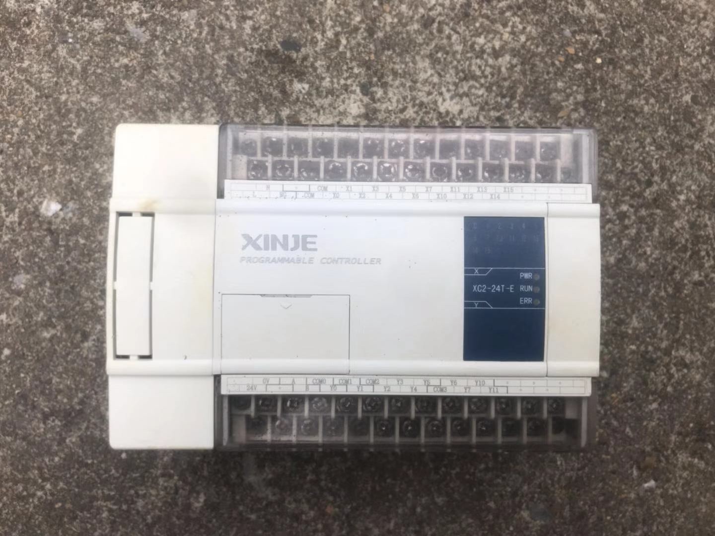 二手XC2-24T-E可编程控制器XINJE信捷PLC V3.3g220V电压2高速脉冲