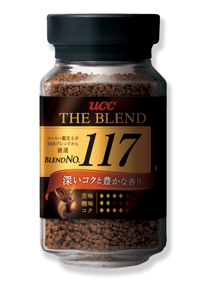 【来一杯】ucc117速溶咖啡90g/瓶日本进口悠诗诗黑咖啡冻干粉原味