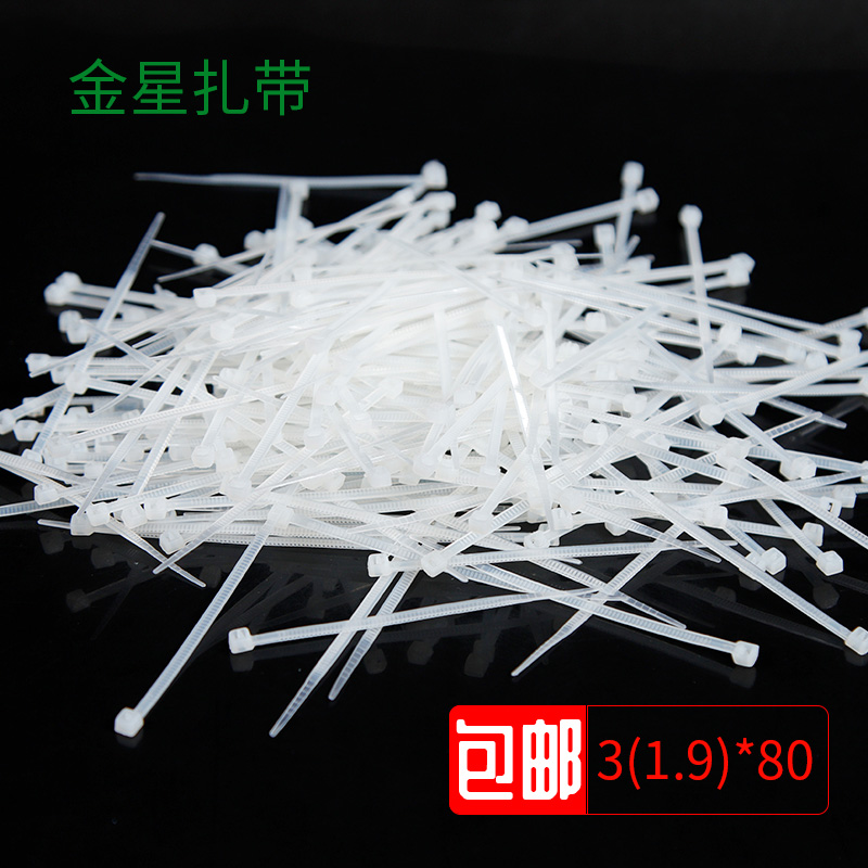 自锁3*80尼龙专用固定扎带
