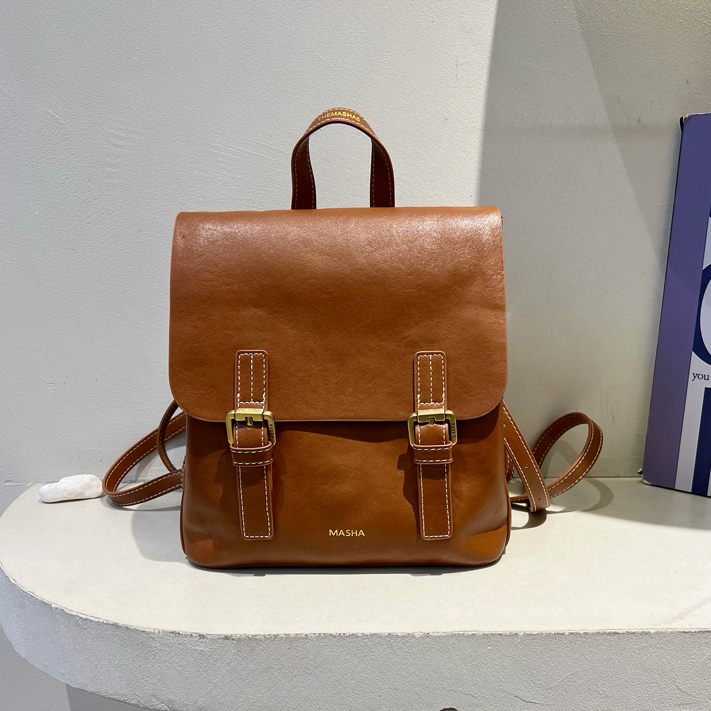 简约双肩包旅行背包大容量书包