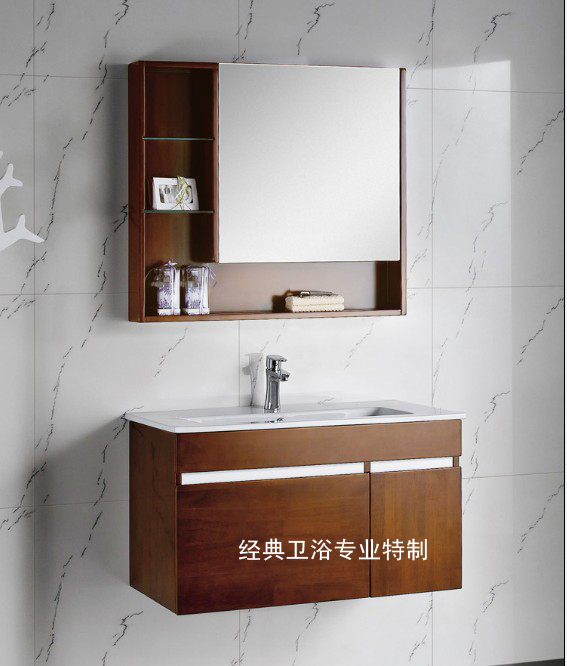 橡木组合美式洗手盆柜