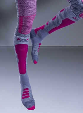 X-SOCKS女士保暖排汗高筒滑雪袜断码清仓集合XBIONIC4.0 正品授权