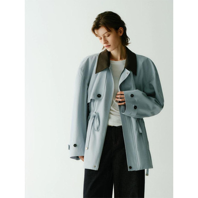 官方授权FAE撞领天丝工装外套