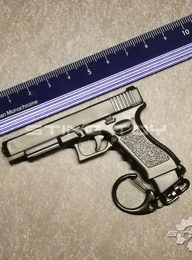 WOSPOR1:3比例G34塑料枪模钥匙扣玩具可动可分解不可发射STINGTOY
