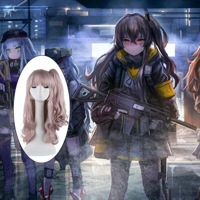 少女前线UMP45cos假发玫瑰网二次元动漫展毛娘精修造型