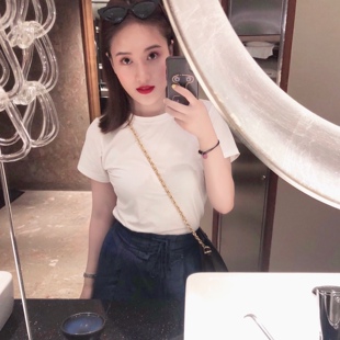 黑白基础短袖 纯色T恤 夏不会过时 晚时光秒杀