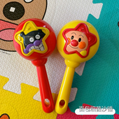 面包宝宝超人手抓沙锤沙蛋安抚摇铃玩具新生婴儿抓握练习6 18个月