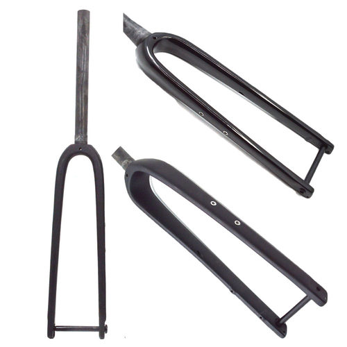 全碳纤维公路自行车砾石碟刹前叉