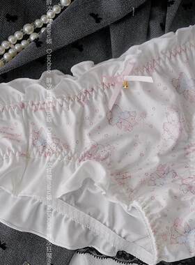童话爱丽丝天使兔日系女三角裤