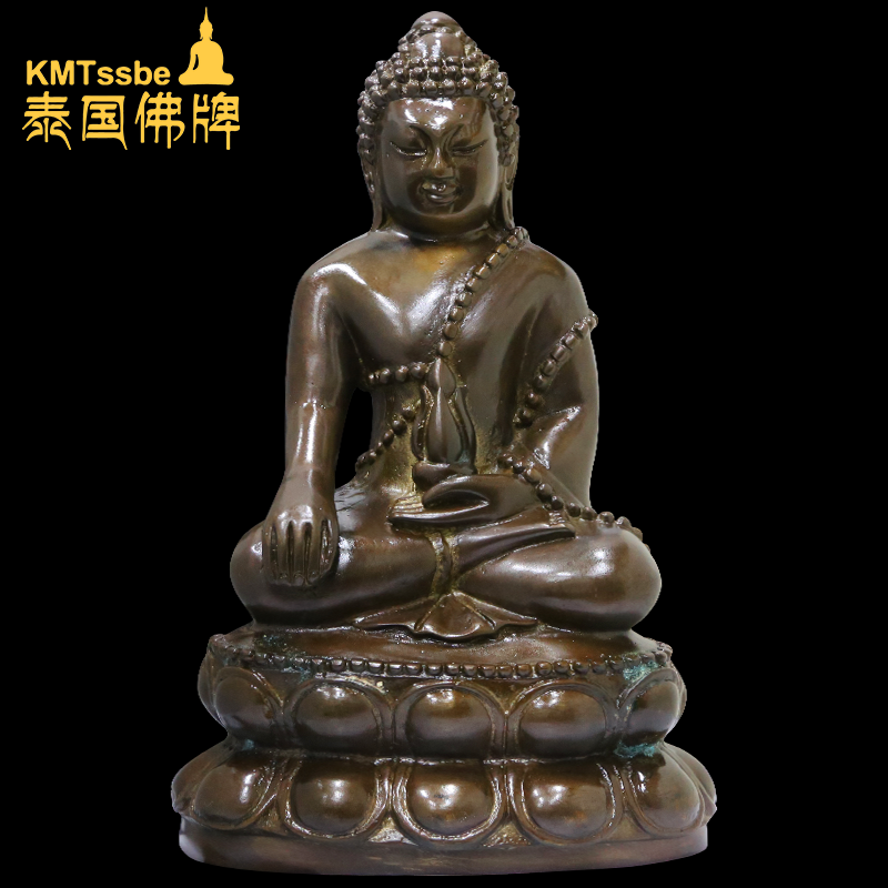 泰国佛牌真品 古巴noi 2563年 药师佛 供奉型 铜铸摆件