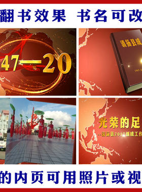 Edius翻书效果城市纪录片创城工作片头模板历史回忆录片头模板