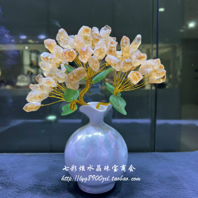 大颗粒原矿摆件七彩炫水晶工厂发