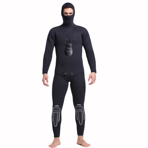 带帽潜水服MYLEDI保暖两件套装男