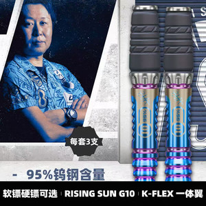 TARGET探极飞镖HARUKI村松治树G10 硬式软式2BA 95%钨钢专业飞镖