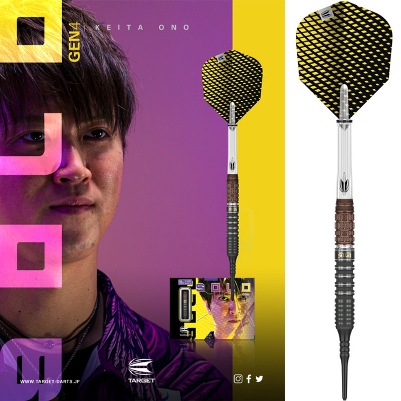 target探极 keita g4小野惠太 4代 专业软式17.5g钨钢飞镖日本版1