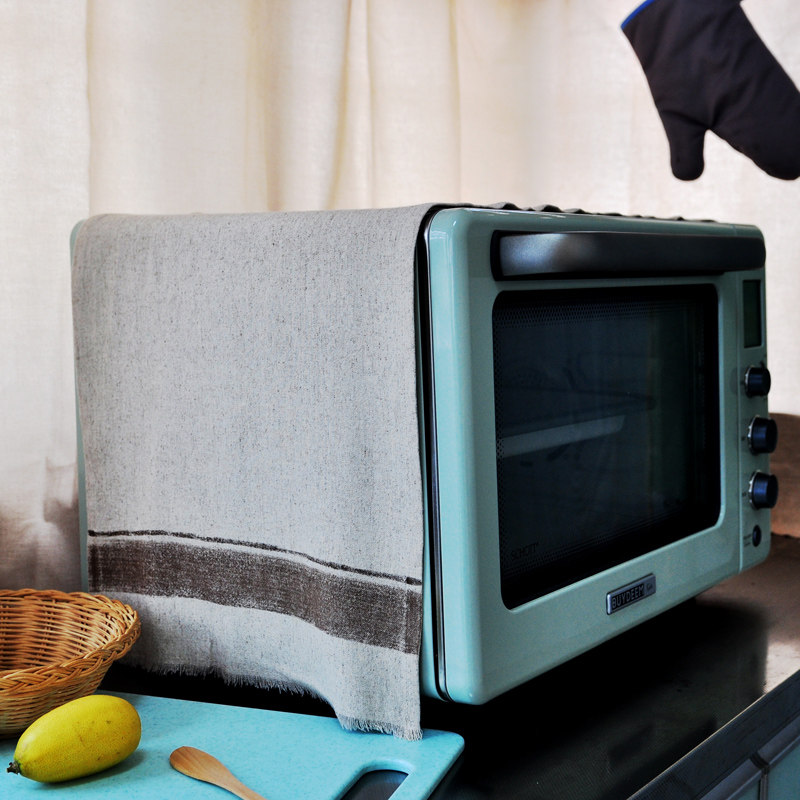 棉麻微波炉盖布电炉防尘罩烤箱罩电烤炉厨房多用防护罩北欧,居家布艺,微波炉罩,淘宝优惠券,粉丝福利购,淘宝优惠卷