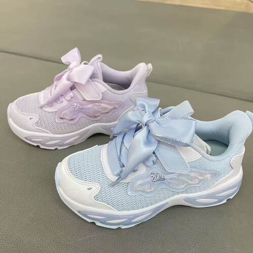 安踏儿童2026秋女小童蝶翼休闲鞋