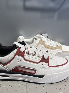 安踏2026春骜杰经典撞色休闲男百搭潮流滑板鞋运动板鞋112618043