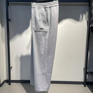 百搭卫裤 安踏运动裤 加绒保暖宽松阔腿裤 新款 172548301N 男2025冬季