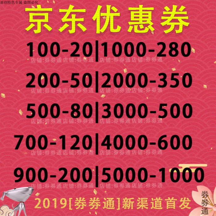 2024京东优惠券/京券东券/礼品卡