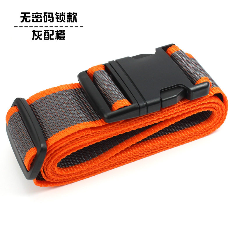 The adjustable one-character cross packing strap for overseas travel luggage and bags, as well as the travel reinforcement consignment strap thumbnail 7
