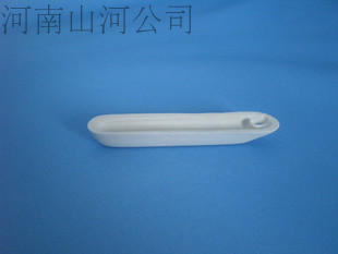 铁锚瓷舟测硫仪配件-瓷舟燃烧舟小瓷舟-硫瓷舟-陶瓷船-77型
