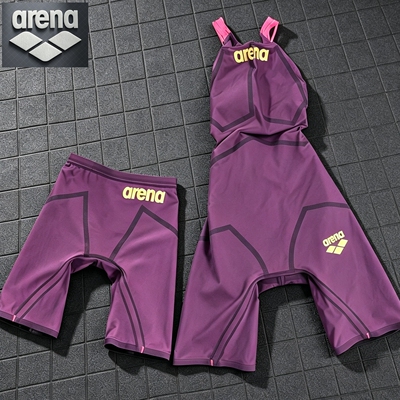 ARENA男款水动力鲨鱼皮快泳裤