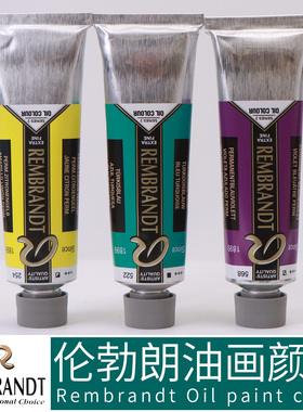 进口泰伦斯REMBRANDT伦勃朗老荷兰油画颜料艺术家级40ML150ML套装