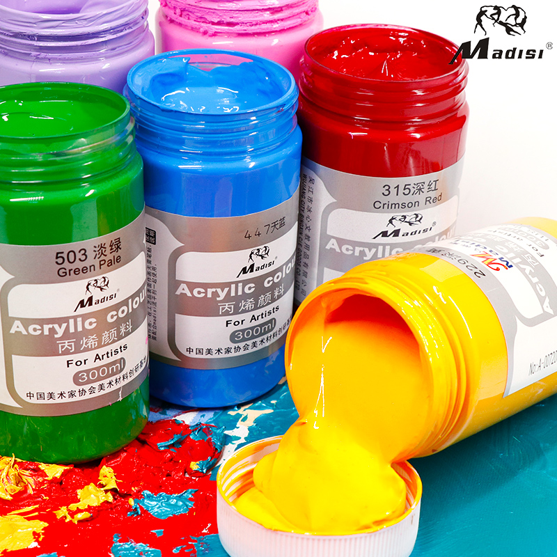 马蒂斯丙烯acrylic手绘流体