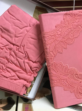 正品女士莫代尔发热纤维蕾丝V领薄款纯色内衣套装秋衣秋裤66003