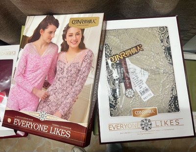 俏情人女士常规莫代尔含量94％秋衣秋裤套装2514