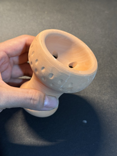 阿拉伯水烟配件硅胶玻璃烟锅硅胶烟碗中孔陶瓷烟锅