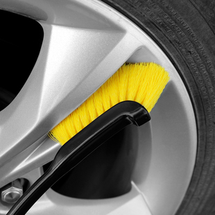 汽车轮毂刷清洗工具洗车毛刷轮胎刷子洗轮毂缝隙刷子专用轮毂清洗