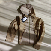 春款 户外露营防风防水连帽显瘦夹克外套 女士短款