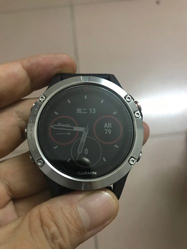 二手用过中文蓝宝石Garmin3HR5Xplus6X fenix6佳明飞耐时6太阳能