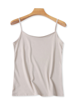 外贸吊带背心 夏季新款百搭时尚女士打底修身弹力微弹力上衣05442