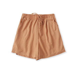 松紧腰短裤 夏季新款薄款中裤运动休闲热裤 宽松女士外搭时尚裤子