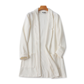 外套 春秋新款 长袖 翻领横条纹西装 披肩 百搭宽松休闲女上衣23213